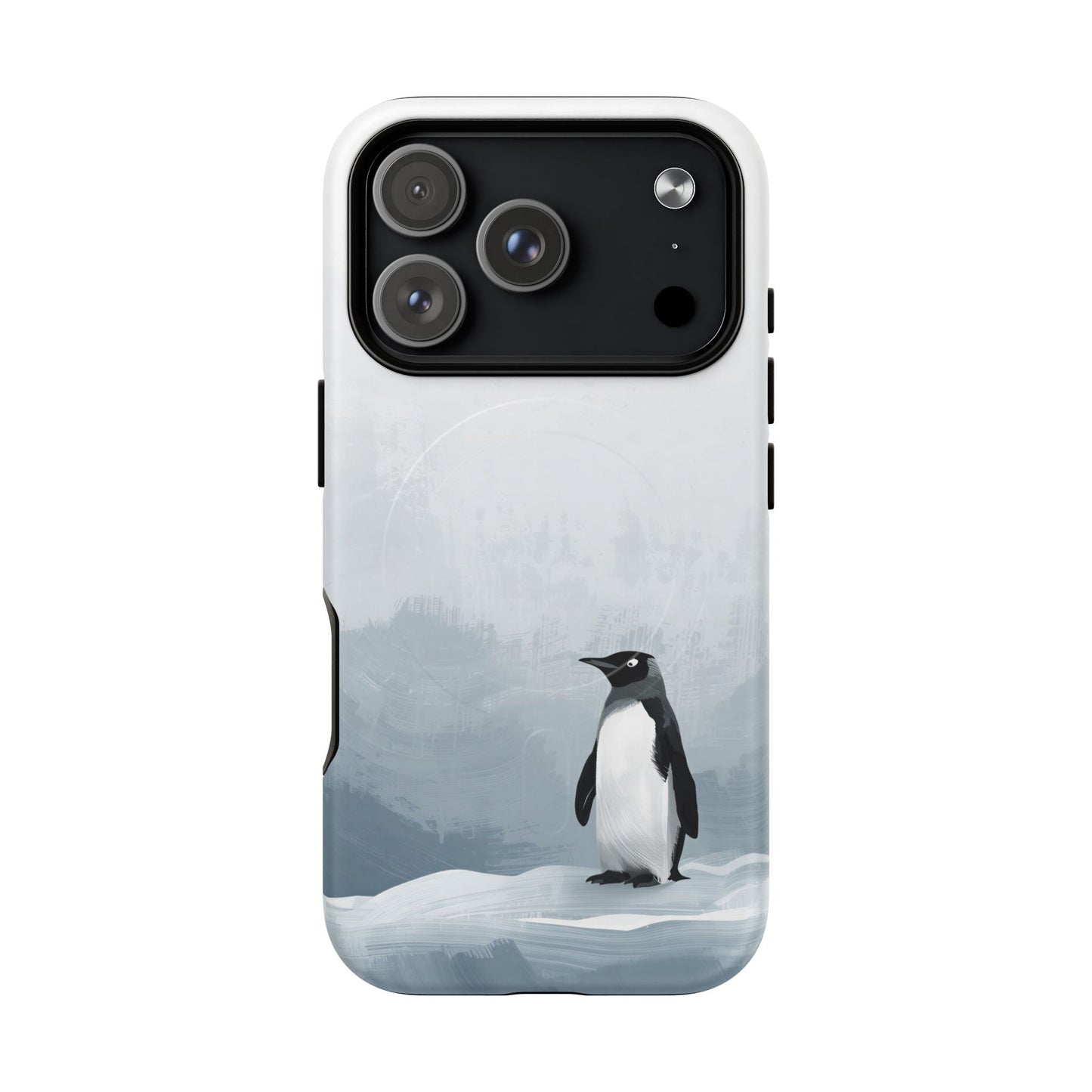 iPhone Minimalist Penguin Premium MagSafe Case