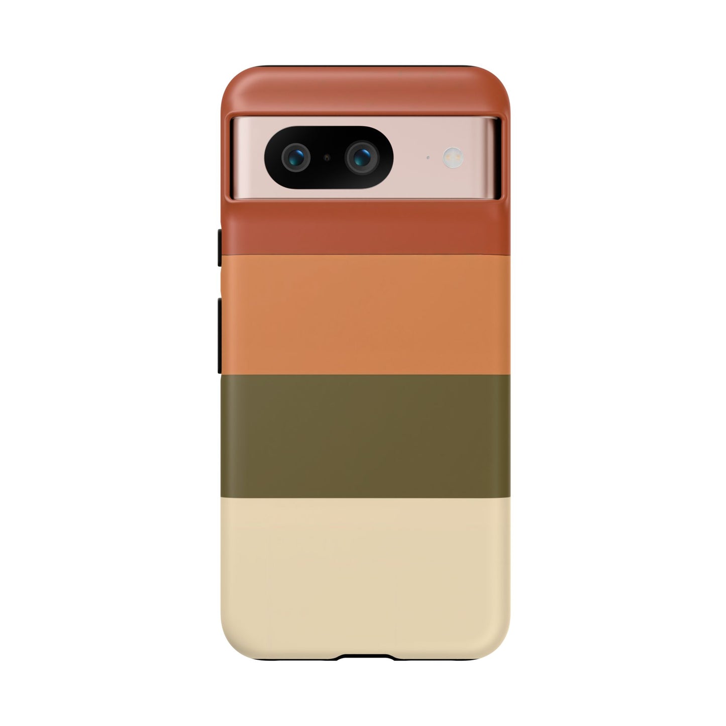 Google Pixel Case - Earth Tone Block Stripe