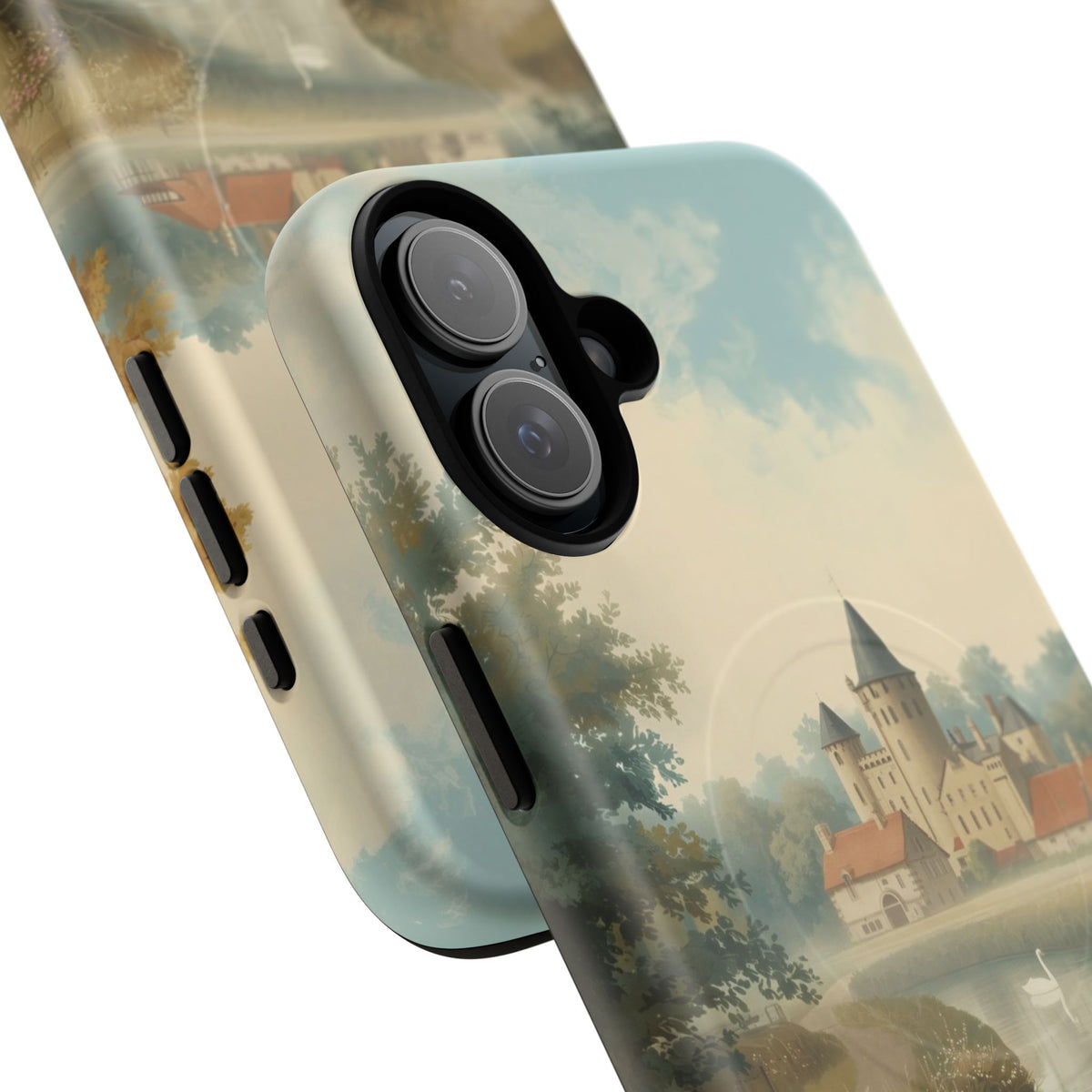 iPhone Canal Roses and Castles Premium MagSafe Case