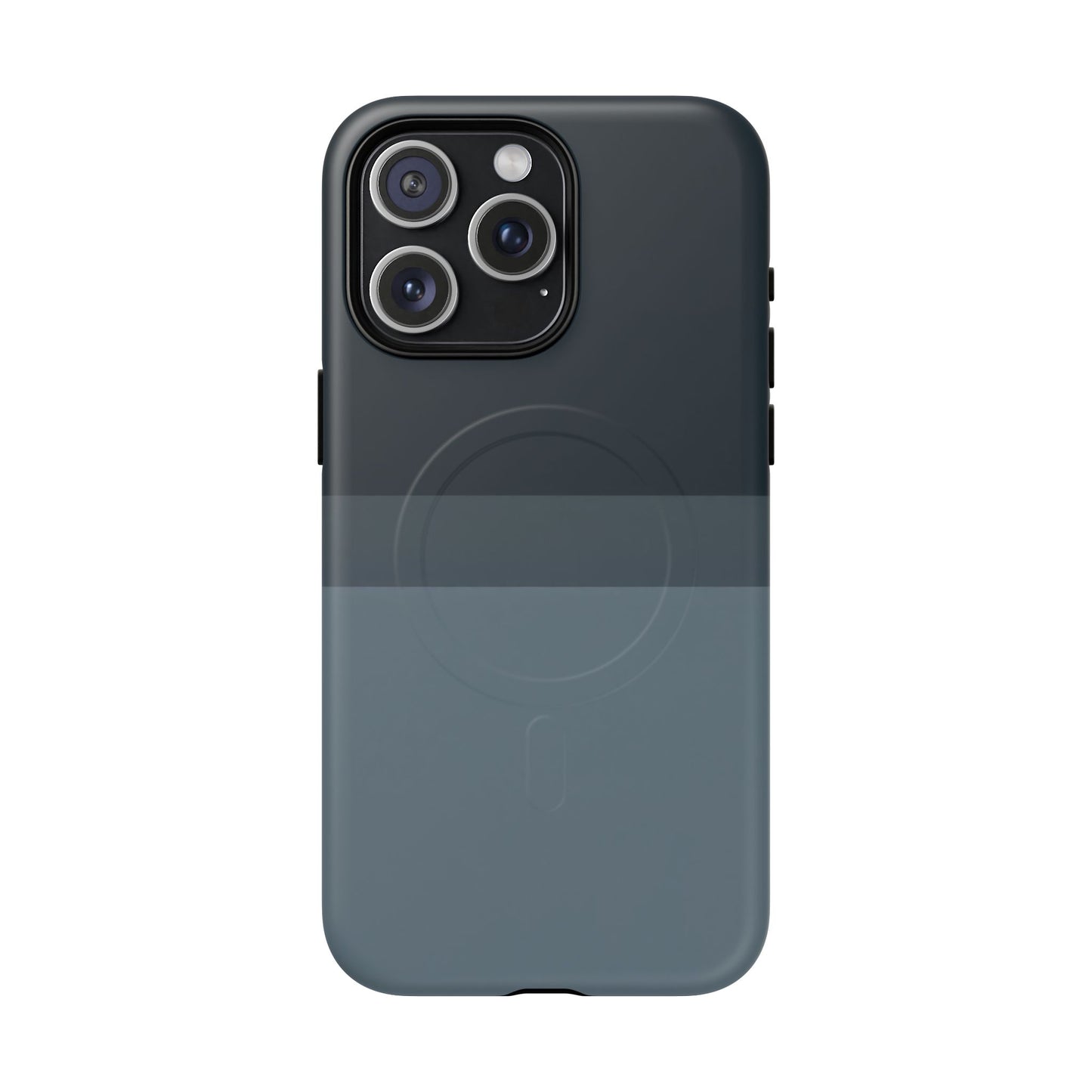 Midnight Fade Stripe iPhone Case - Premium MagSafe Protective Cover