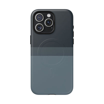 Midnight Fade Stripe iPhone Case - Premium MagSafe Protective Cover