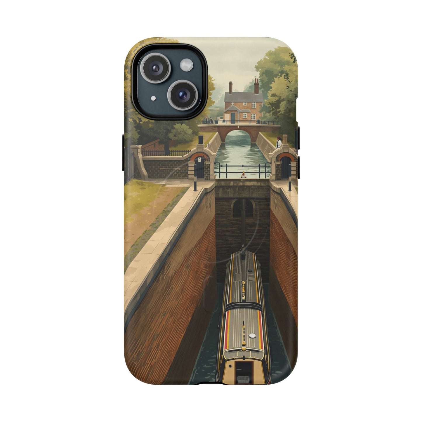 The Lock Keeper’s Vertical Journey Heritage iPhone Case