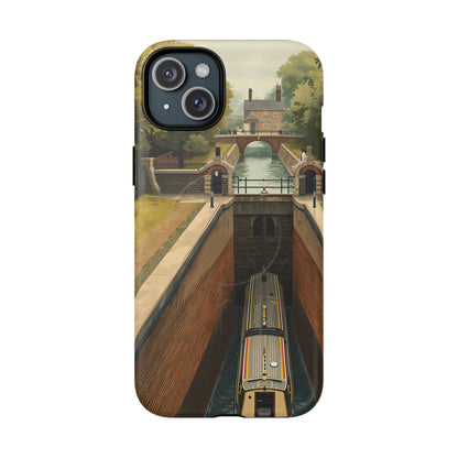 The Lock Keeper’s Vertical Journey Heritage iPhone Case
