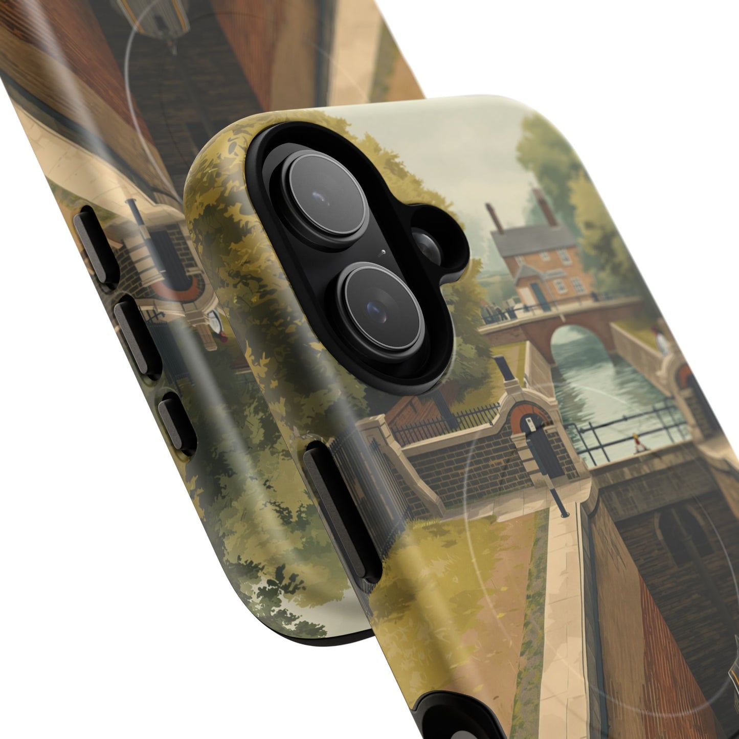 The Lock Keeper’s Vertical Journey Heritage iPhone Case