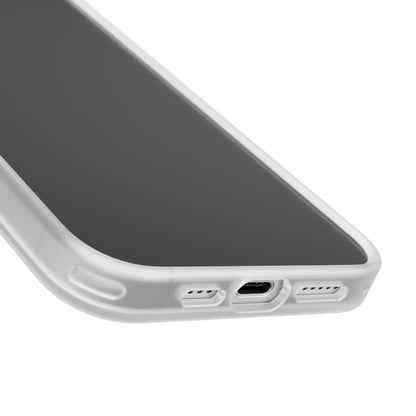 Minimal Isometric Cube Pattern Phone Case – Sage, Ivory & Grey 3D Effect