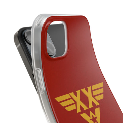 Personalised Wonder Woman Inspired Phone Case - Custom Initials Superhero Design