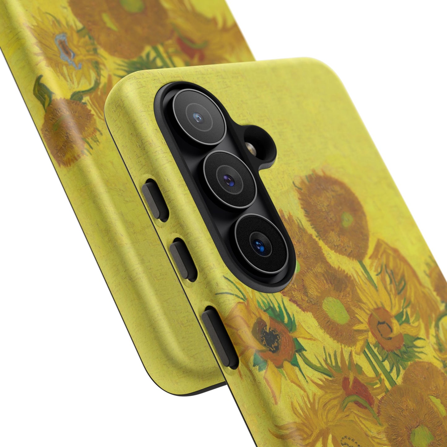 Samsung Galaxy Van Gogh Sunflowers Phone Case - Floral Art Matte Tough Protective Cover