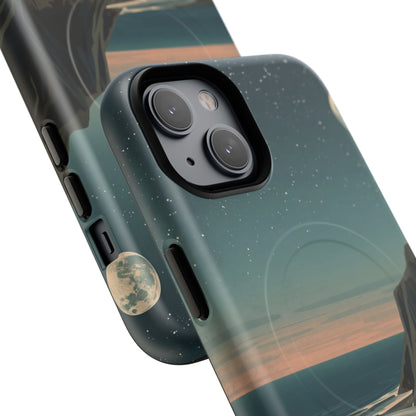 iPhone Moonlit British Cliffs Premium MagSafe Case