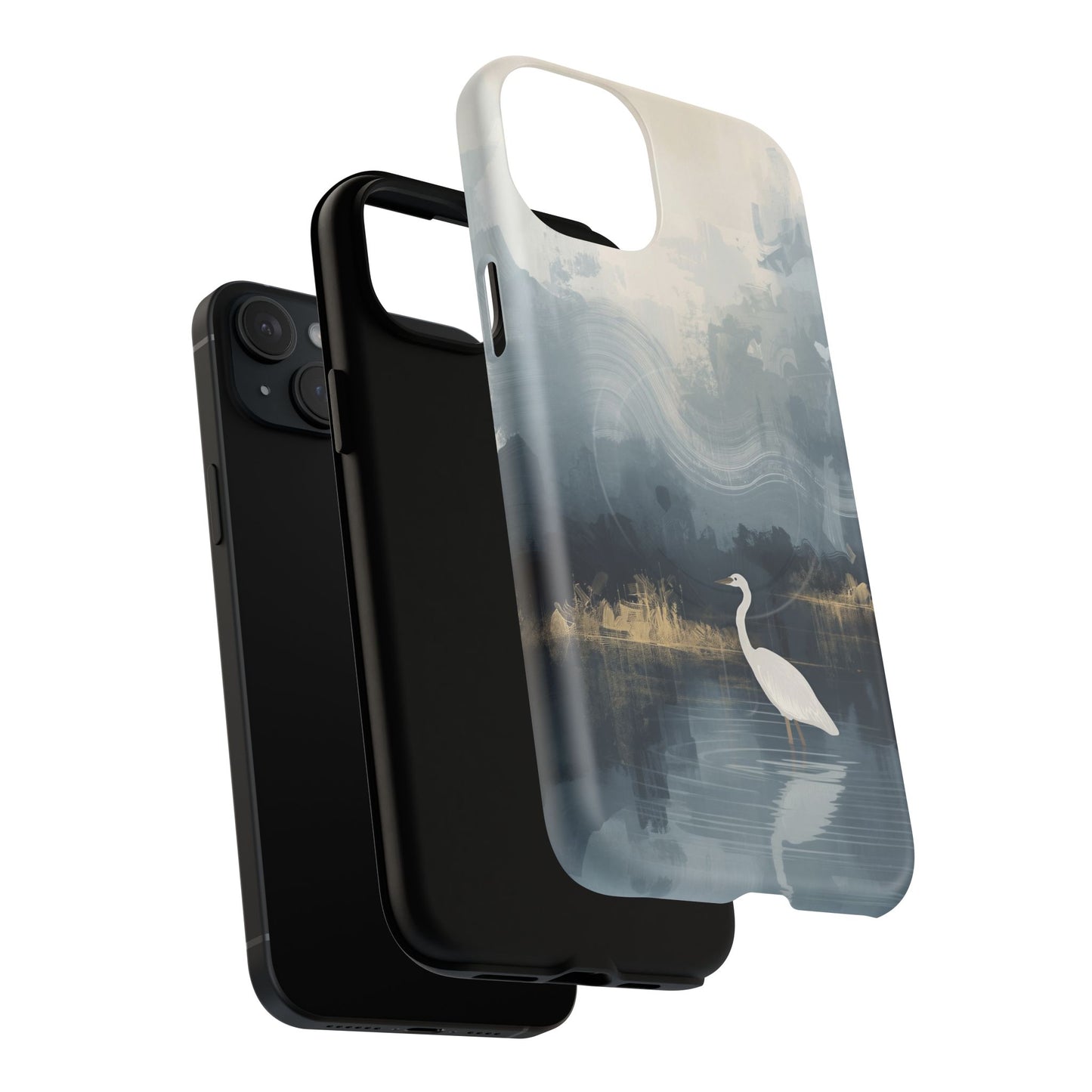 iPhone Abstract Heron Premium MagSafe Case