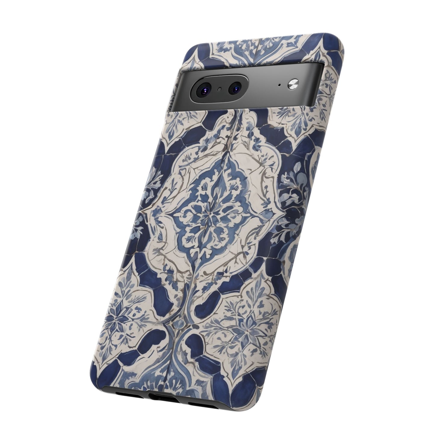 Google Pixel Case - Blue Moroccan Tile