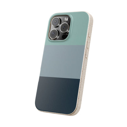 Coastal Fade Eco-Friendly iPhone Case - Sustainable Biodegradable Design