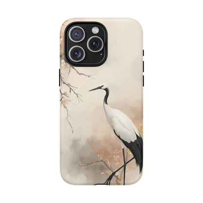 iPhone Elegant Crane Premium MagSafe Case