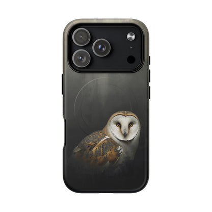 iPhone Moody Barn Owl Premium MagSafe Case