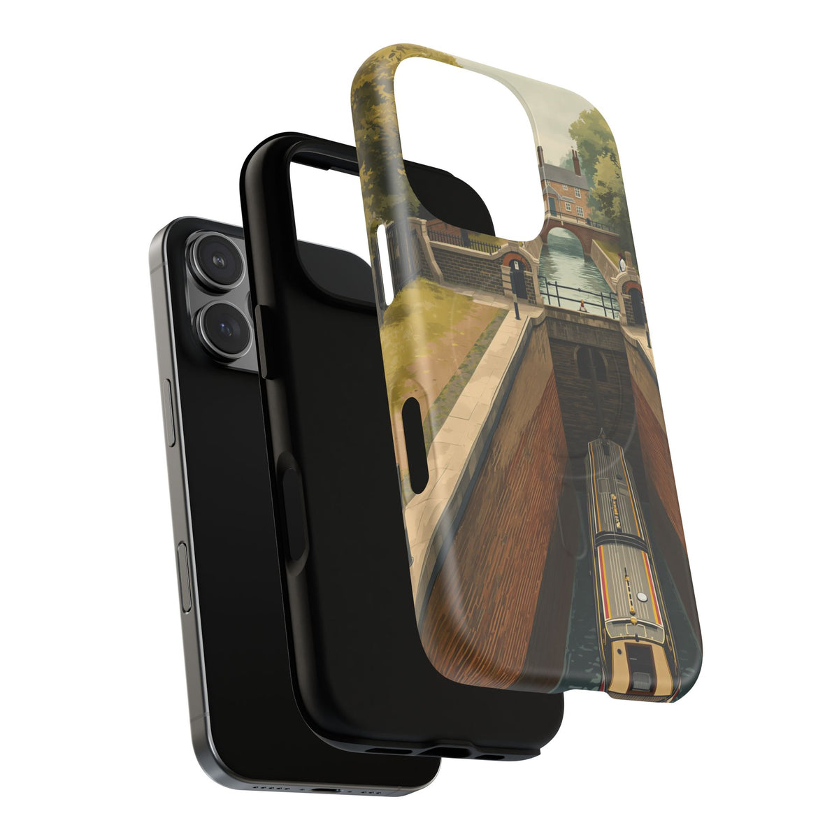 The Lock Keeper’s Vertical Journey Heritage iPhone Case