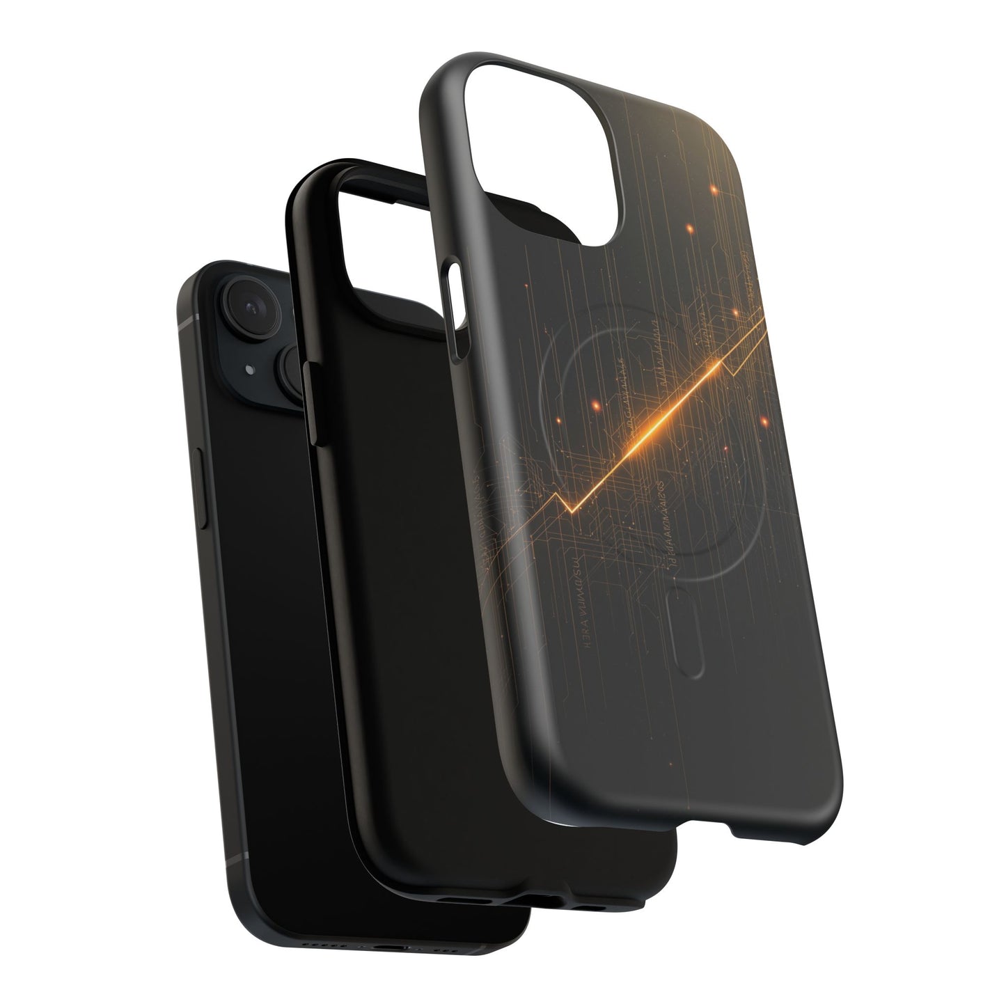 Wall Street Graph iPhone Case - Stock Market Shockproof MagSafe® Compatible