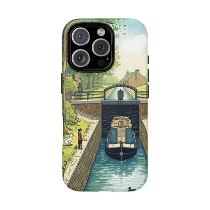 iPhone Lockside Gongoozlers Premium MagSafe Case