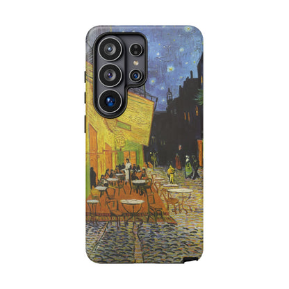 Samsung Galaxy Van Gogh Cafe Terrace Phone Case - Night Art Matte Tough Protective Cover