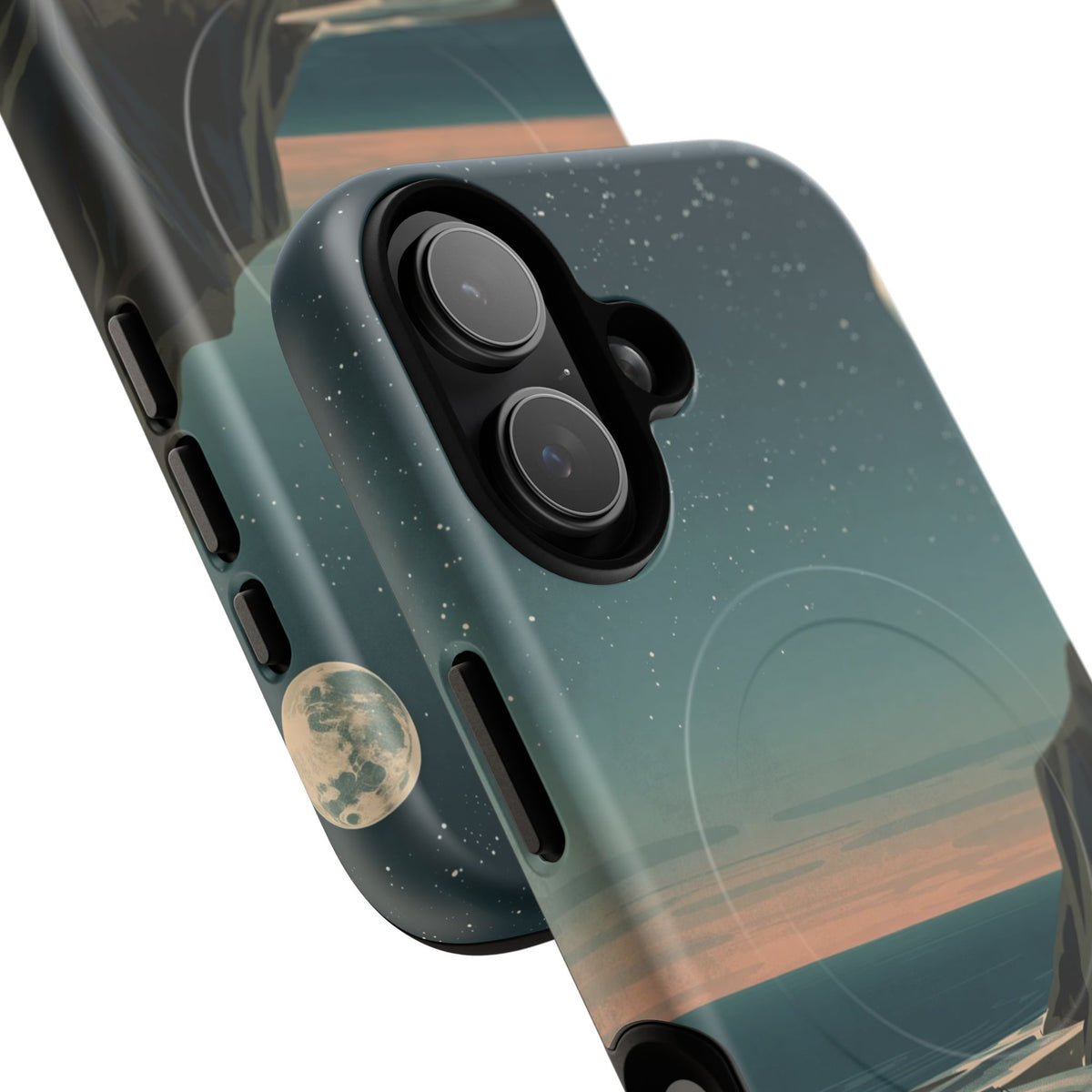 iPhone Moonlit British Cliffs Premium MagSafe Case