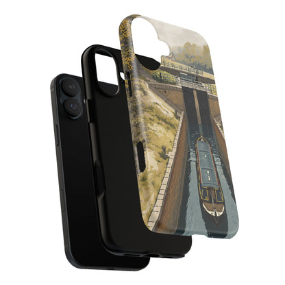 iPhone Heritage Canal Lock Flight Premium MagSafe Case