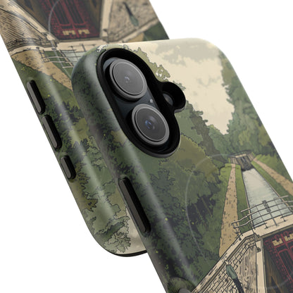 iPhone Heritage Canal Lock Flight Premium MagSafe Case