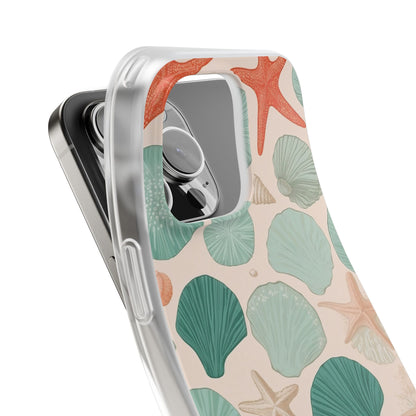 Coastal Coral & Seashell Phone Case