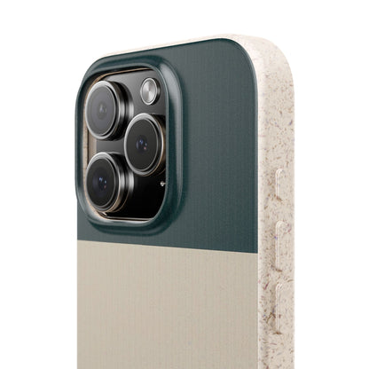 Nordic Coast Eco-Friendly iPhone Case - Sustainable Biodegradable Design