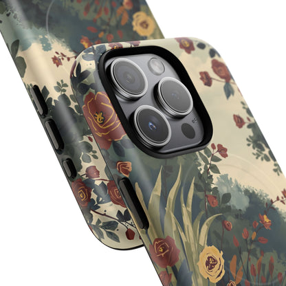 iPhone Porthole Canal Garden Premium MagSafe Case