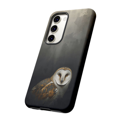 Samsung Galaxy Barn Owl Moody Forest Tough Case