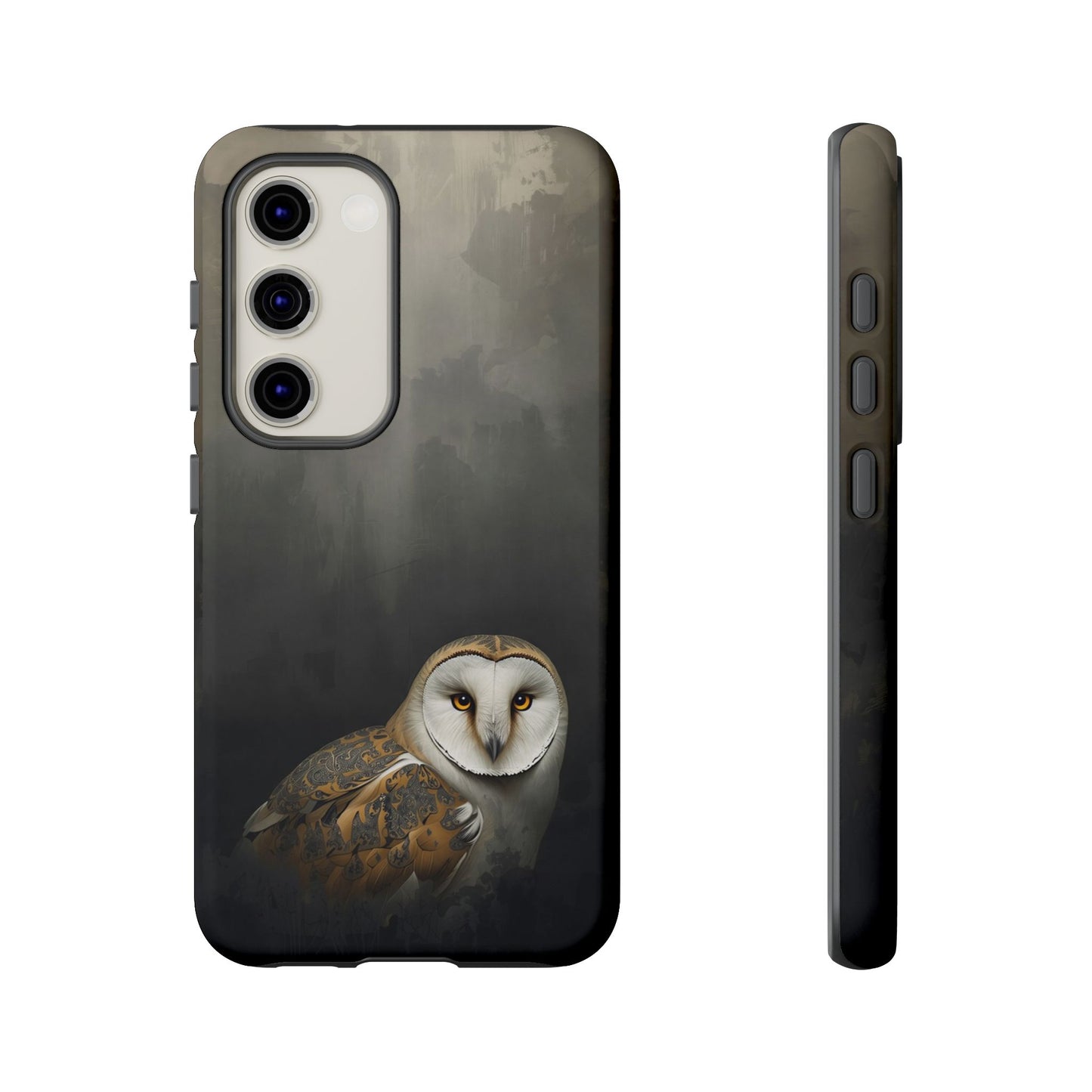 Samsung Galaxy Barn Owl Moody Forest Tough Case
