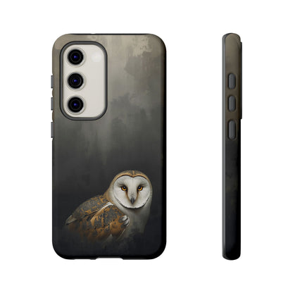 Samsung Galaxy Barn Owl Moody Forest Tough Case