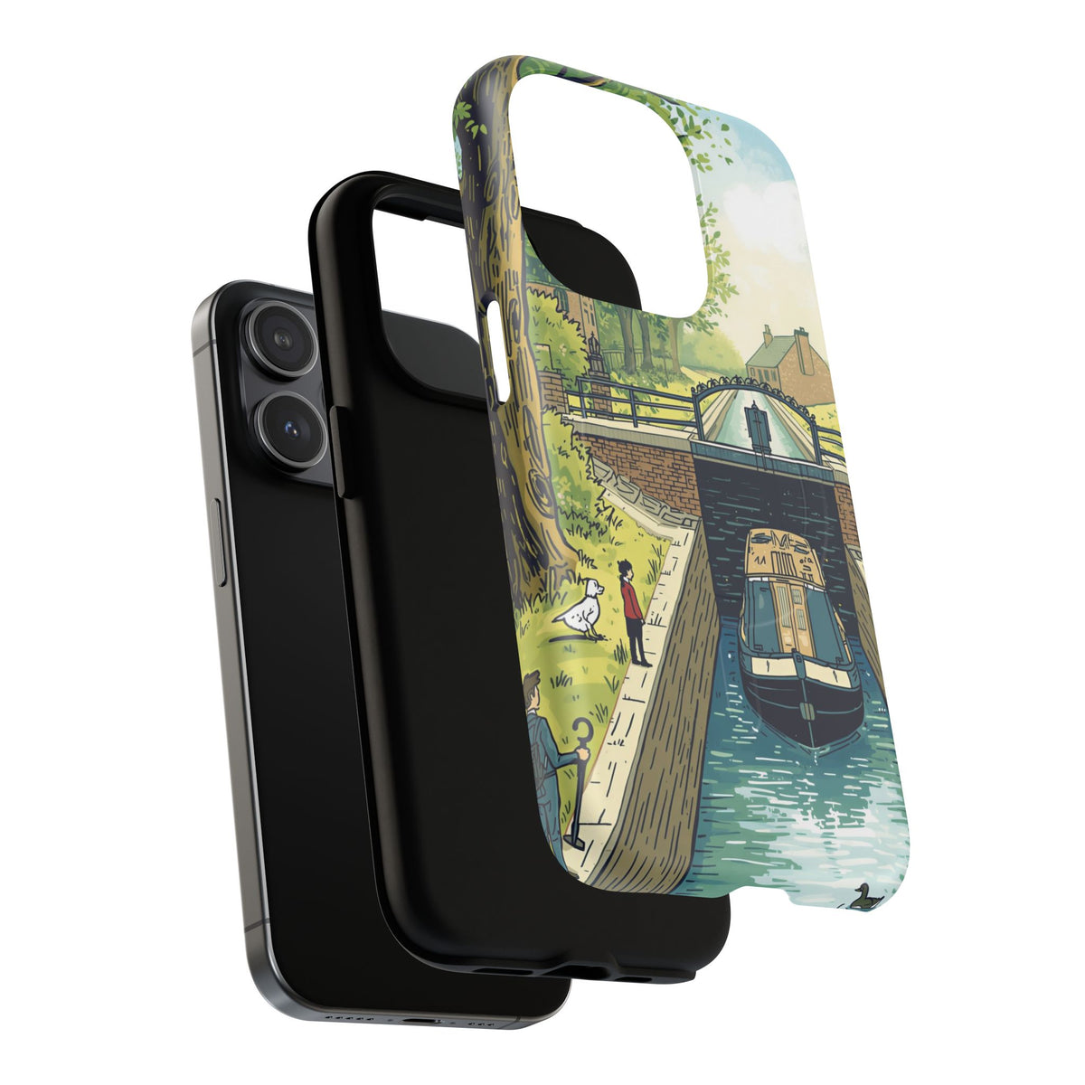 iPhone Lockside Gongoozlers Premium MagSafe Case