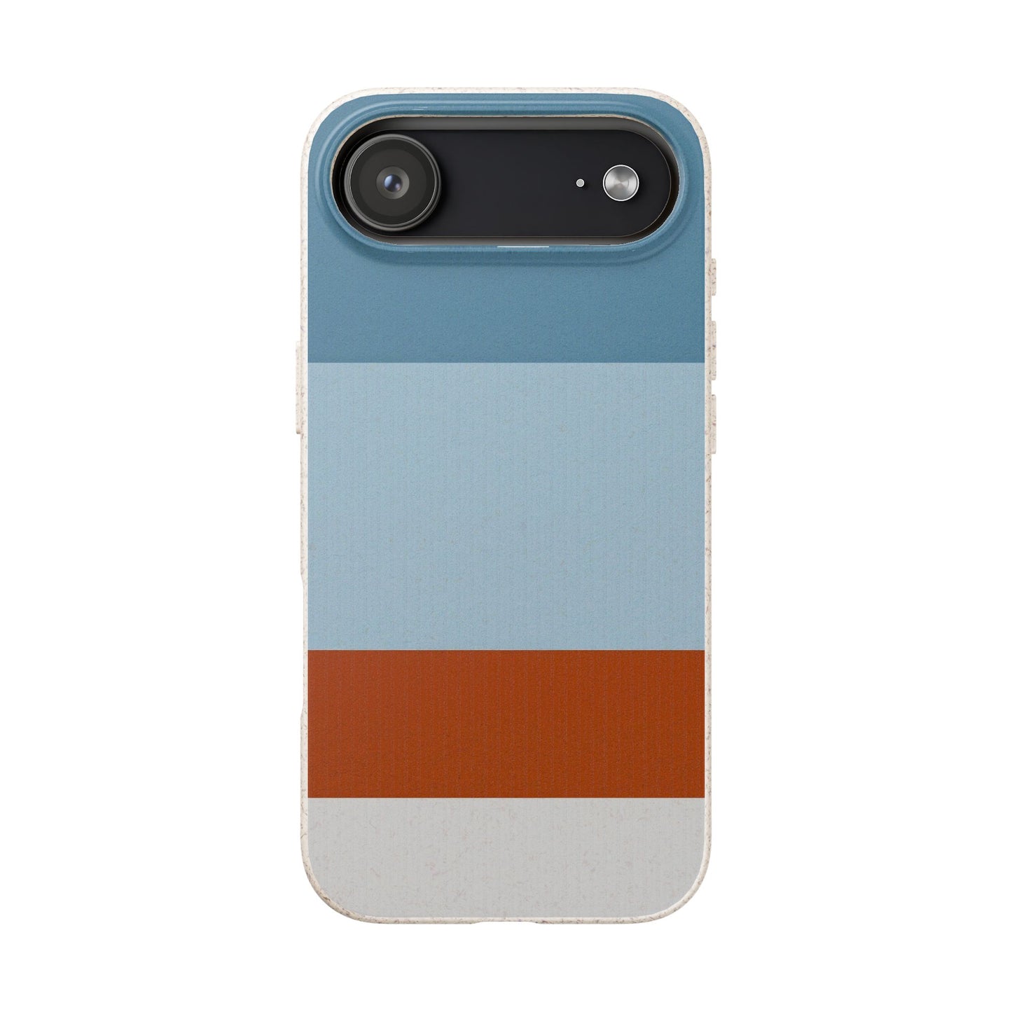 Coastal Horizon Eco-Friendly iPhone Case - Sustainable Biodegradable Design