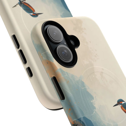 iPhone Abstract Kingfisher MagSafe Tough Case