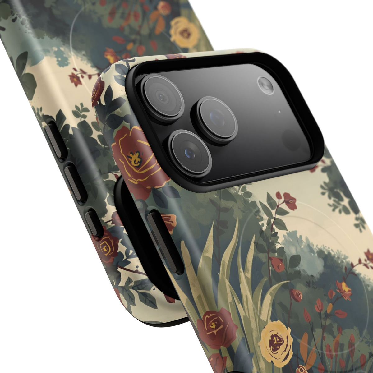 iPhone Porthole Canal Garden Premium MagSafe Case