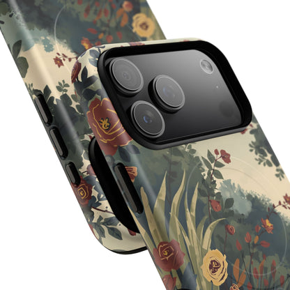 iPhone Porthole Canal Garden Premium MagSafe Case