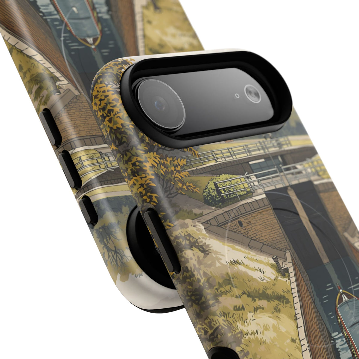 iPhone Heritage Canal Lock Flight Premium MagSafe Case