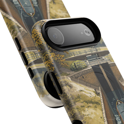 iPhone Heritage Canal Lock Flight Premium MagSafe Case