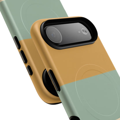 Sienna Coast Stripe iPhone Case - Premium MagSafe Protective Cover