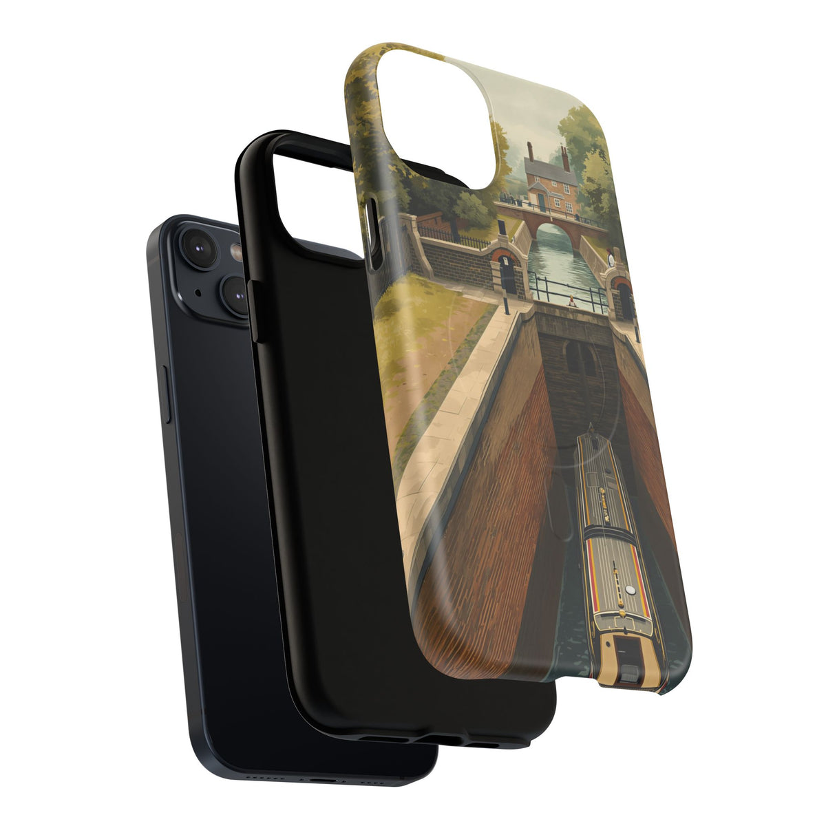 The Lock Keeper’s Vertical Journey Heritage iPhone Case