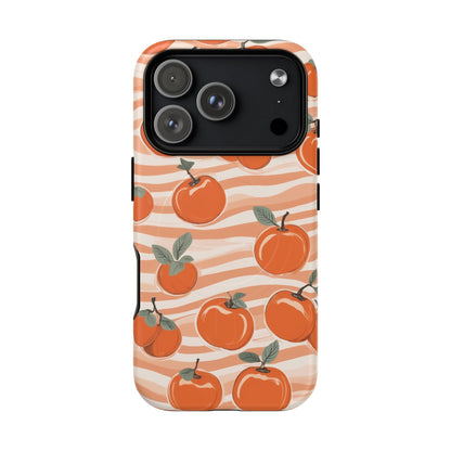 Orange Grove Pattern iPhone Case - Premium MagSafe Protective Cover