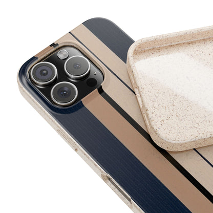 Harbour Line Eco-Friendly iPhone Case - Sustainable Biodegradable Design