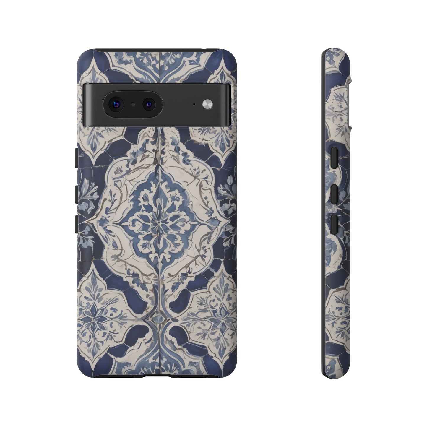 Google Pixel Case - Blue Moroccan Tile
