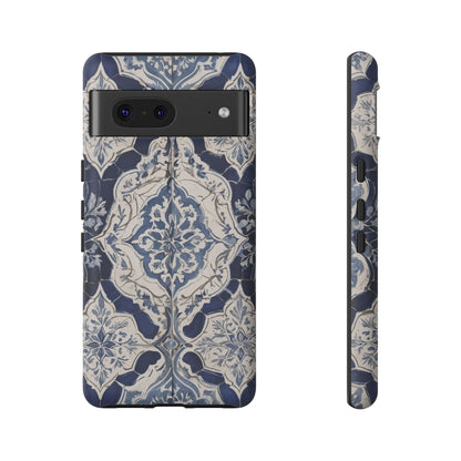 Google Pixel Case - Blue Moroccan Tile