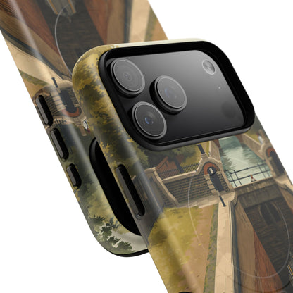 The Lock Keeper’s Vertical Journey Heritage iPhone Case