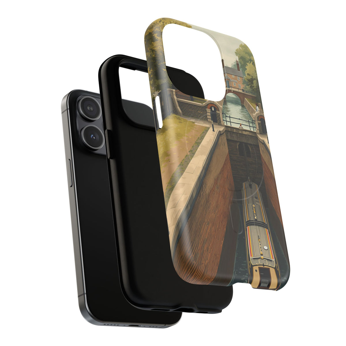 The Lock Keeper’s Vertical Journey Heritage iPhone Case