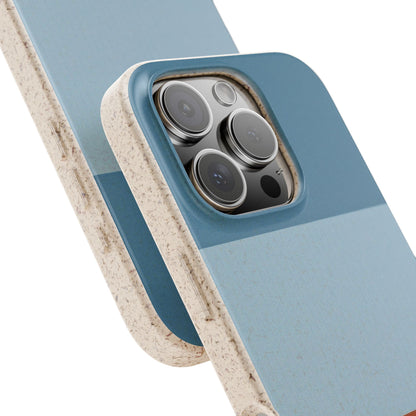 Coastal Horizon Eco-Friendly iPhone Case - Sustainable Biodegradable Design