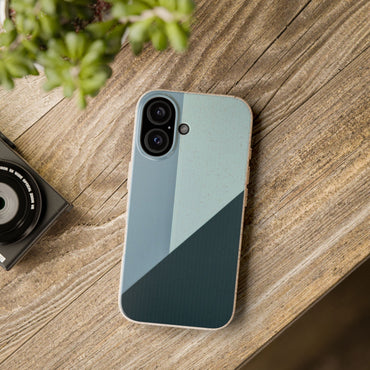 Icebound Angle Eco-Friendly iPhone Case - Sustainable Biodegradable Design