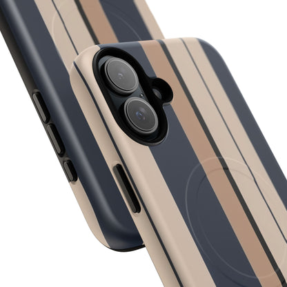 Slate Sandline Stripe iPhone Case - Premium MagSafe Protective Cover