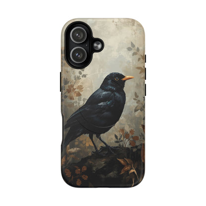 iPhone Moody Blackbird Premium MagSafe Case
