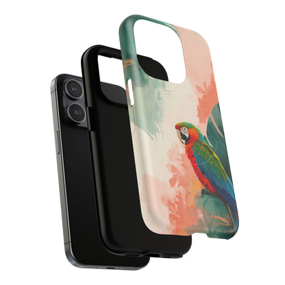 iPhone Tropical Parrot Premium MagSafe Case
